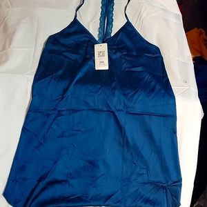 Silk night slip